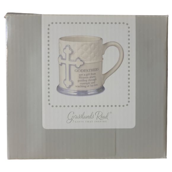 Vtg Grasslands Road Godfather's Are A Gift Mug Tasse Ceramic #14220 - Picture 9 of 10